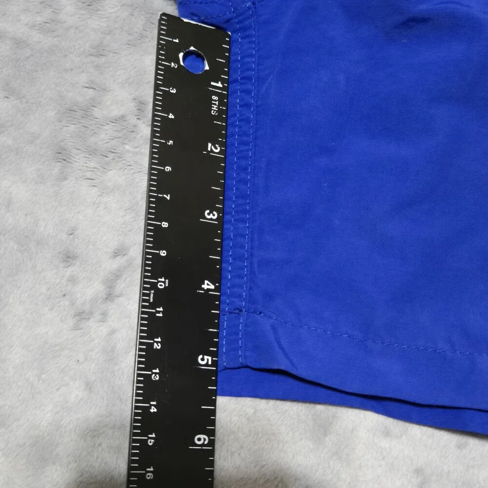 Polo Ralph Lauren Men's Blue Board Shorts Swim Trunks Size Medium Drawstring
